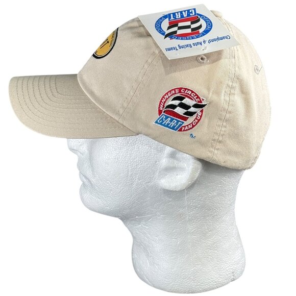 Championship Auto Racing Teams Cotton Beige Cap With Adjustable Strap - Picture 2 of 9